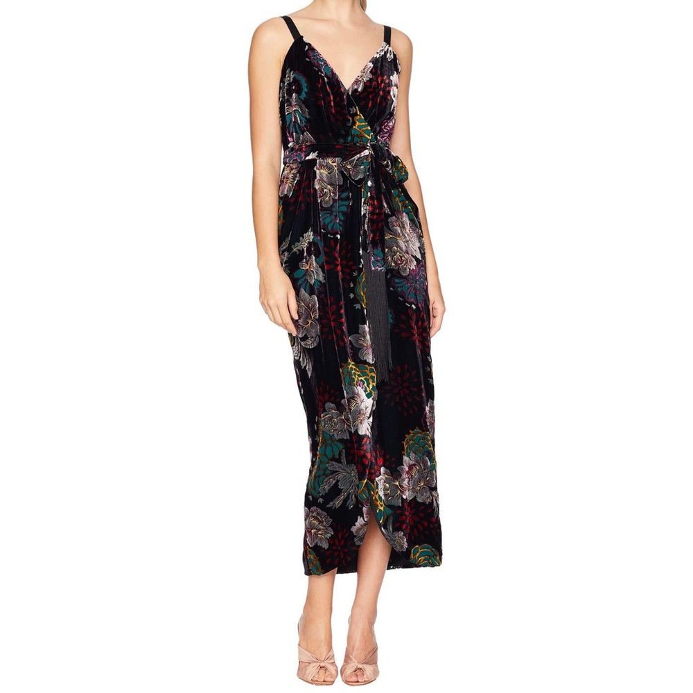NWT velvet wrap dress * Laundry by Shelli Segal